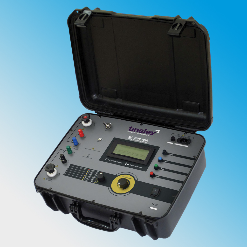 MO 5898 100A Portable Digital Micro Ohmmeter